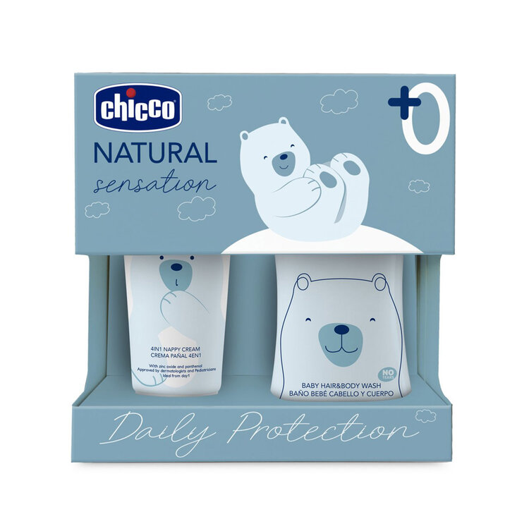 E-shop CHICCO Set dárkový kosmetický Natural Sensation - Daily Protection 0m+
