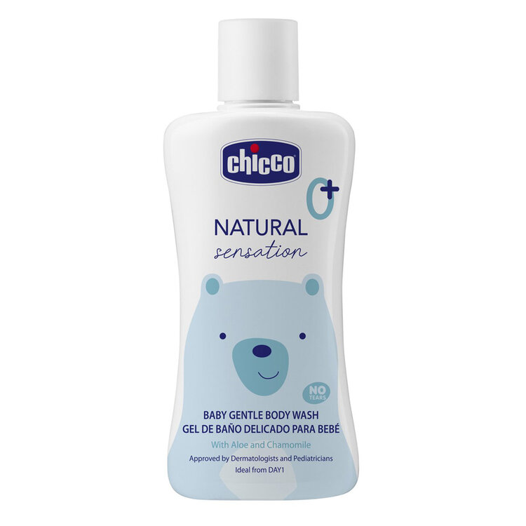 E-shop CHICCO Šampon tělový Natural Sensation s aloe a heřmánkem 200ml, 0m+
