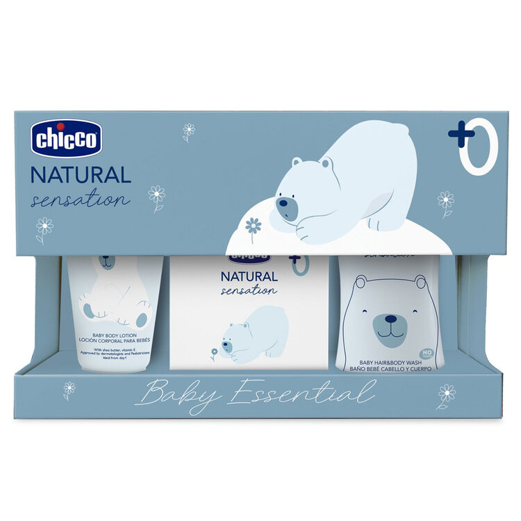 E-shop CHICCO Set dárkový kosmetický Natural Sensation - Baby Essential 0m+