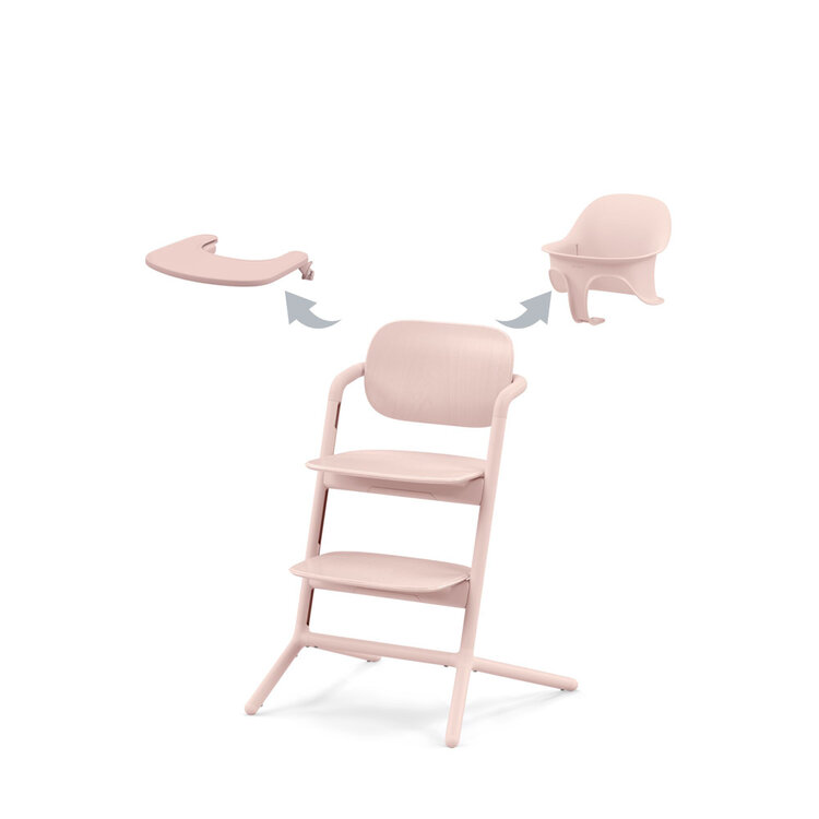 CYBEX Židle jídelní Lemo 3v1 Pearl Pink Gold