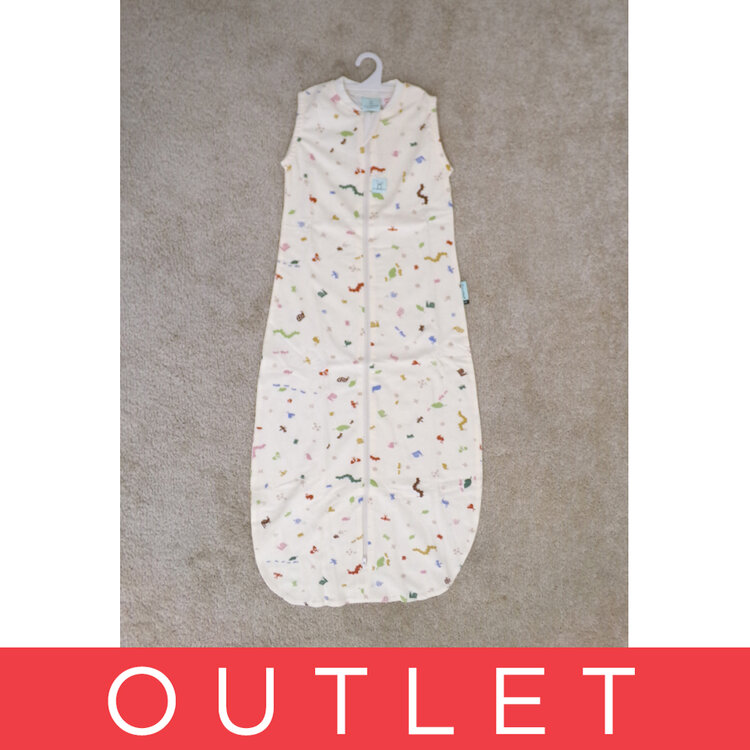 ERGOPOUCH Pytel na spaní organická bavlna Jersey Critters 8-24 m, 8-14 kg, 0,2 tog