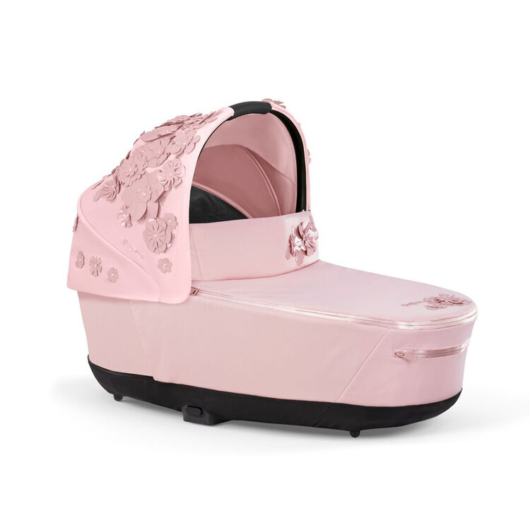 CYBEX Potah na hlubokou korbu 4.0 Simply Flowers Light Pink Platinum