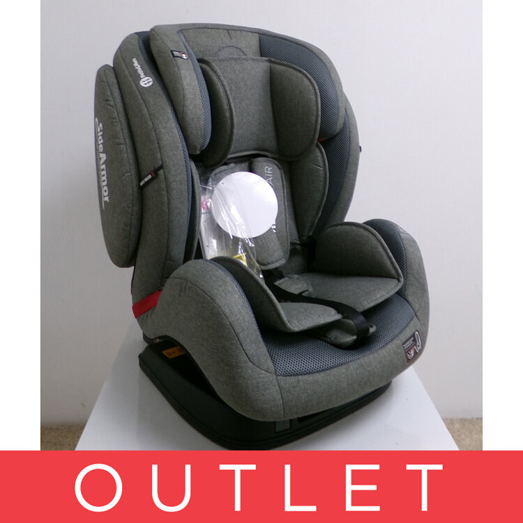 PETITE&MARS Autosedačka Prime II Isofix Stone Air (9-36 kg)