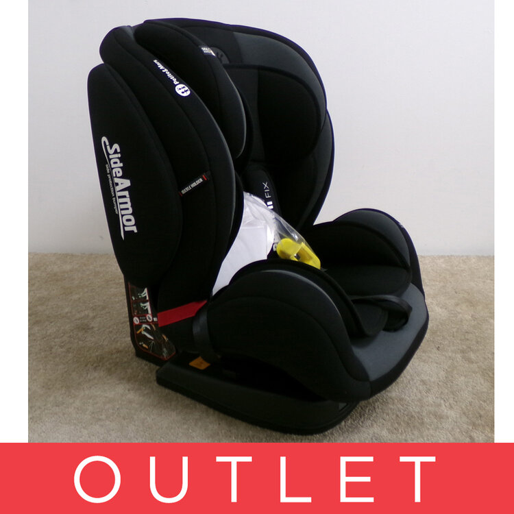 PETITE&MARS Autosedačka Prime II Isofix Black (9-36 kg)