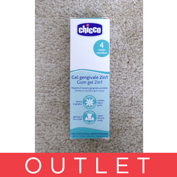 CHICCO Gel zubní zklidňující/čistící 30 ml