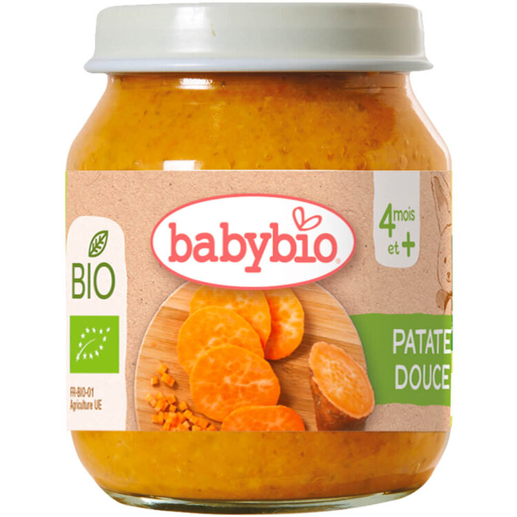 BABYBIO Bio sladké brambory 130 g