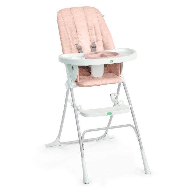 INGENUITY Židle jídelní skládací Sun Valley™ Pink 6m+ do 15 kg