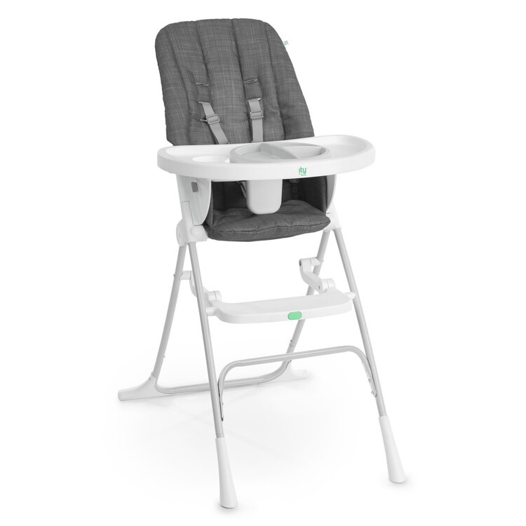 INGENUITY Židle jídelní skládací Sun Valley™ Grey 6m+ do 15 kg