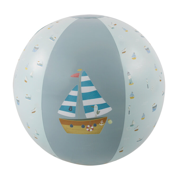 LITTLE DUTCH Míč nafukovací Námořnický záliv, průměr 35cm, 2r+