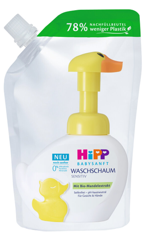 HiPP Babysanft Pěna na mytí - náhradní náplň 250 ml