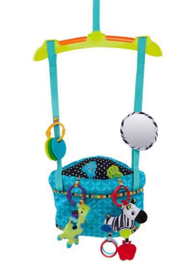BRIGHT STARTS Skákadlo do dveří Spring Deluxe™ do 11 kg, 2016
