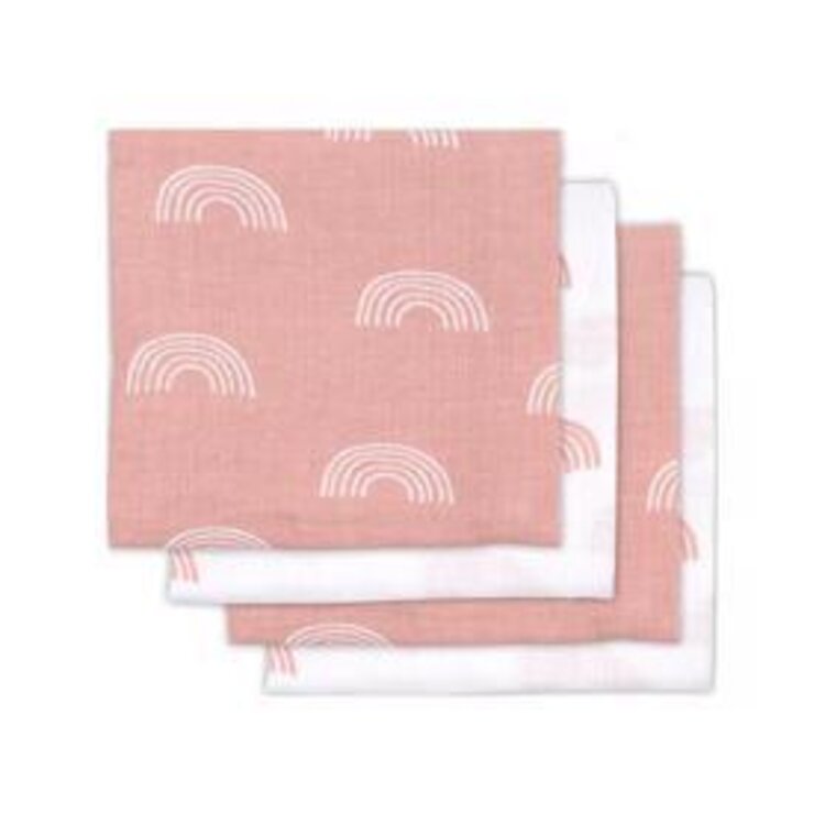 JOLLEIN Plena 70x70 cm (4 ks) Rainbow blush pink