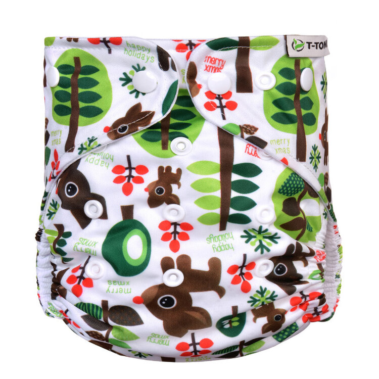T-TOMI Plena kapsová, typ AIO - patentky, 4-15kg, Trees