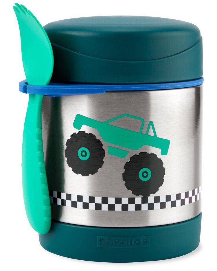 SKIP HOP Spark Style Termoska na jídlo se lžičkou/vidličkou Truck 325 ml, 3r+