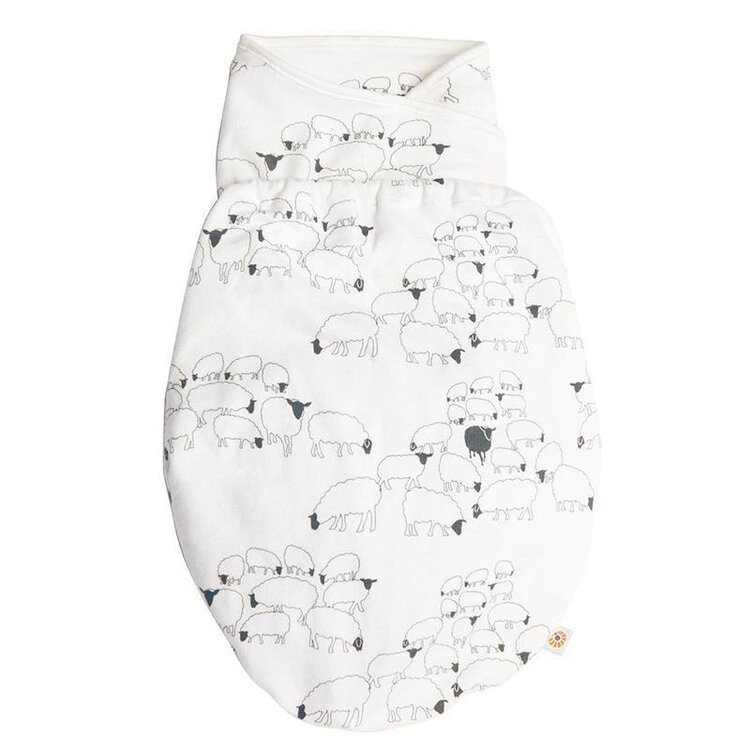 ERGOBABY Zavinovačka Swaddler - Sheep 0-3m 3,2-6,6 kg