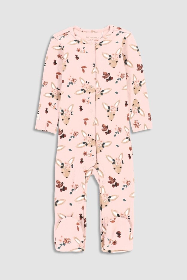 COCCODRILLO Overal bez ťapiek, ružová vel. 56
