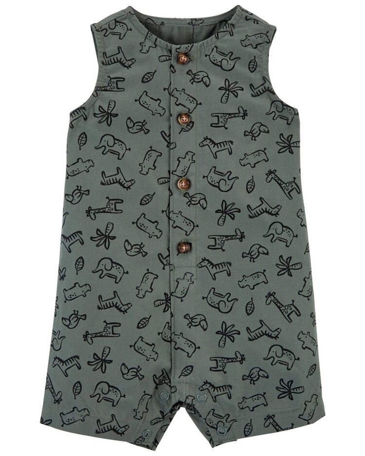 CARTER'S Overal bez rukávov Green chlapec 24 m, veľ. 92 CARTER'S Overal bez rukávov Green chlapec 24 m, veľ. 92