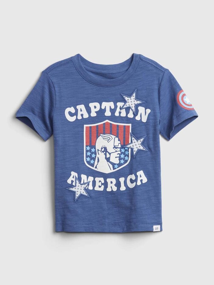GAP Tričko krátky rukáv Captain America chlapec 2r