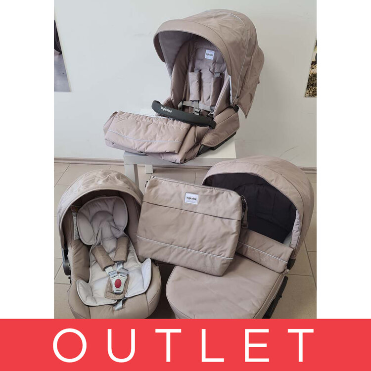 INGLESINA Zippy System Pro váz nélkül beige akciós termékkép 1