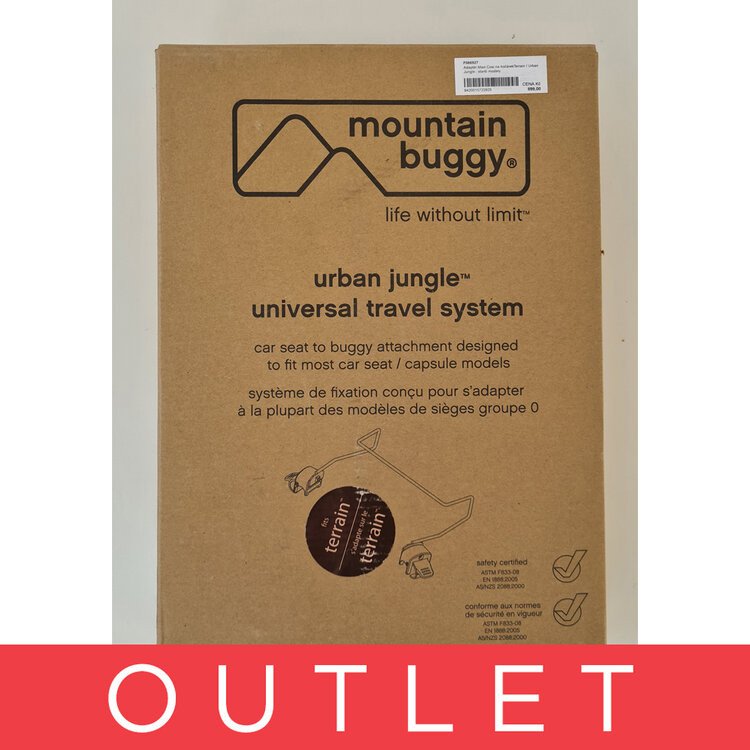 MOUNTAIN BUGGY Adaptér Maxi Cosi a Terrain / Urban Jungle babakocsihoz - régebbi modellekhez