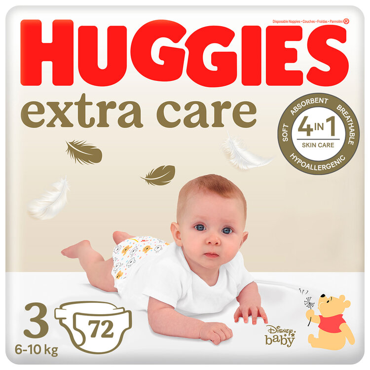 E-shop HUGGIES® Pleny jednorázové Elite Soft vel. 3 72 ks