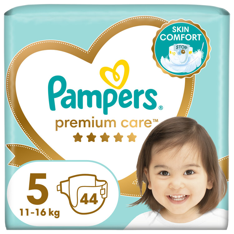 Pampers Premium Care 5 JUNIOR 11-16 kg 44 ks