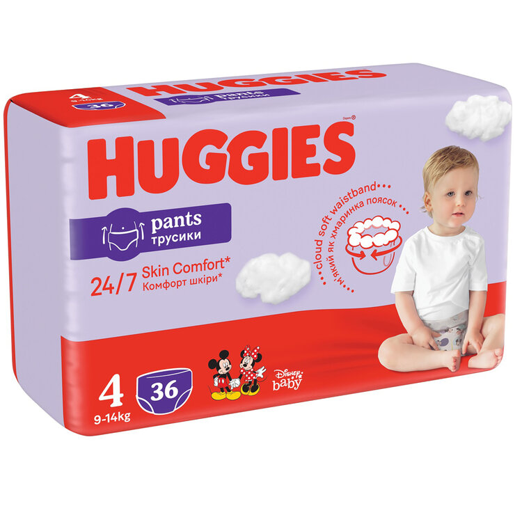 E-shop HUGGIES Pants Jumbo 4 9-14 kg 36 ks