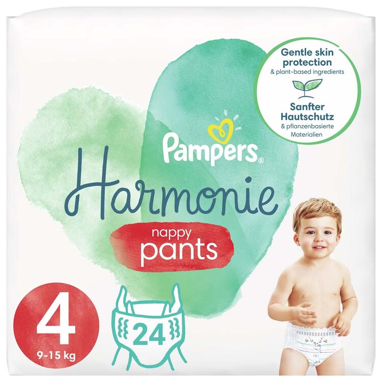 E-shop PAMPERS Pants Harmonie 4 9-15 kg 24 ks