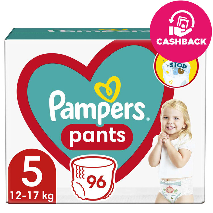 E-shop PAMPERS Pants 5 11-18 kg 96 ks