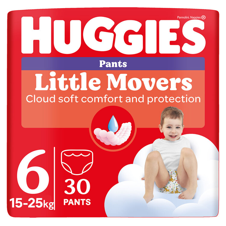 HUGGIES Pants Jumbo 6 15-25 kg 30 ks