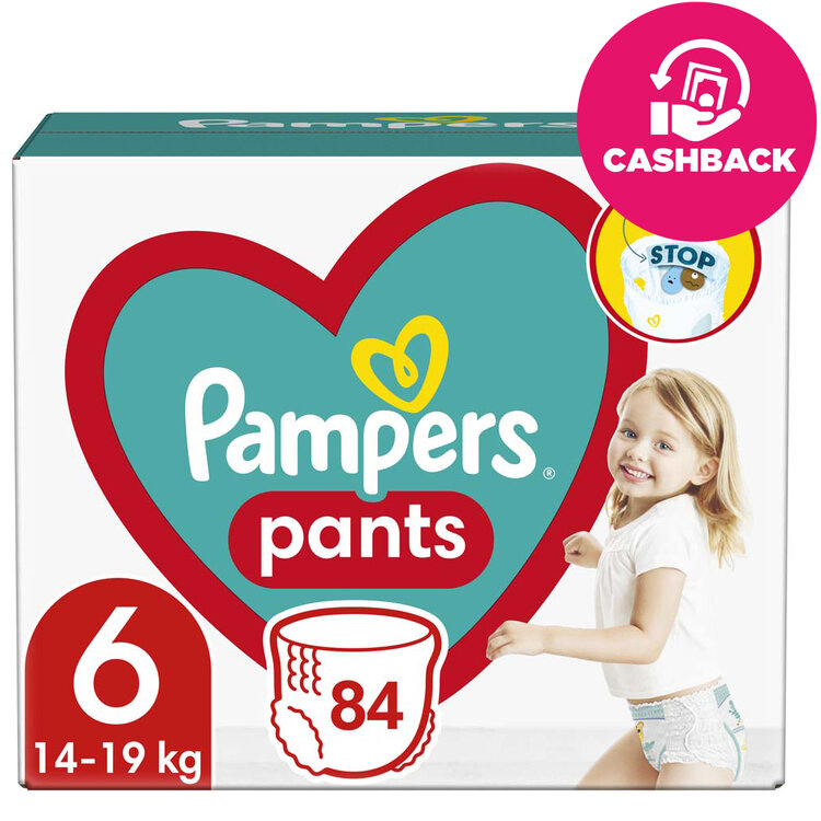 E-shop Pampers Pants 6 15 kg 84 ks