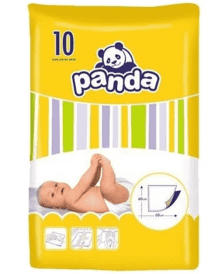 2x BELLA PANDA - gyermek pelenkázó alátétek 10 db akciós termékkép 1