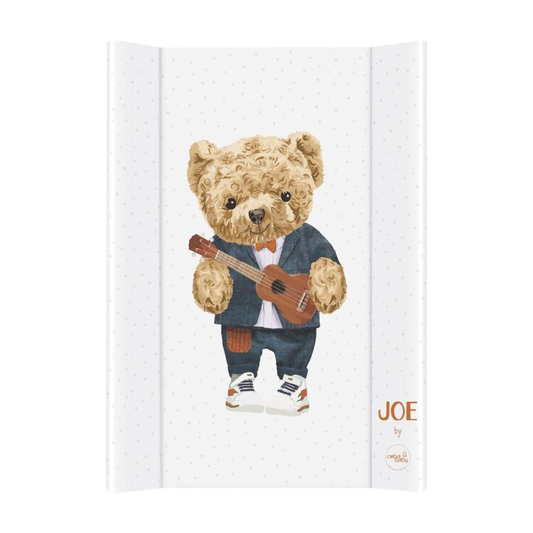 CEBA BABY Podložka přebalovací 2-hranná s pevnou deskou (50x70) Comfort Fluffy Puffy Joe