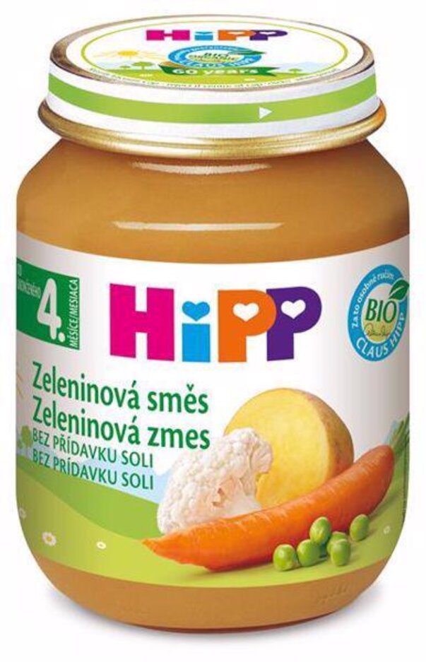HiPP BIO zeleninová směs 125 g