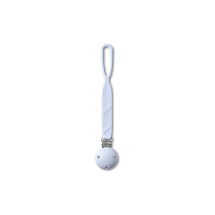 BABYONO Klip na dudlík silikonový - modrý