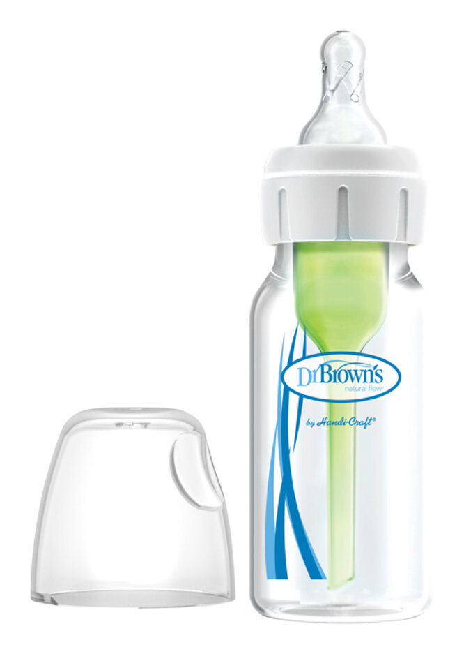 DR.BROWN'S Anti-colic Options+ 120ml BPA MENTES cumisüveg (SB41005-P4) akciós termékkép 1