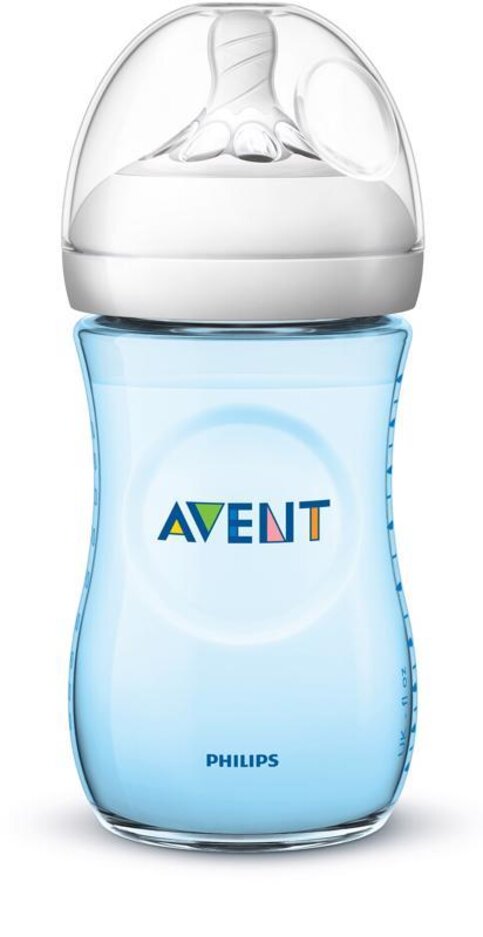 Philips Avent láhev NATURAL Modrá 260ml