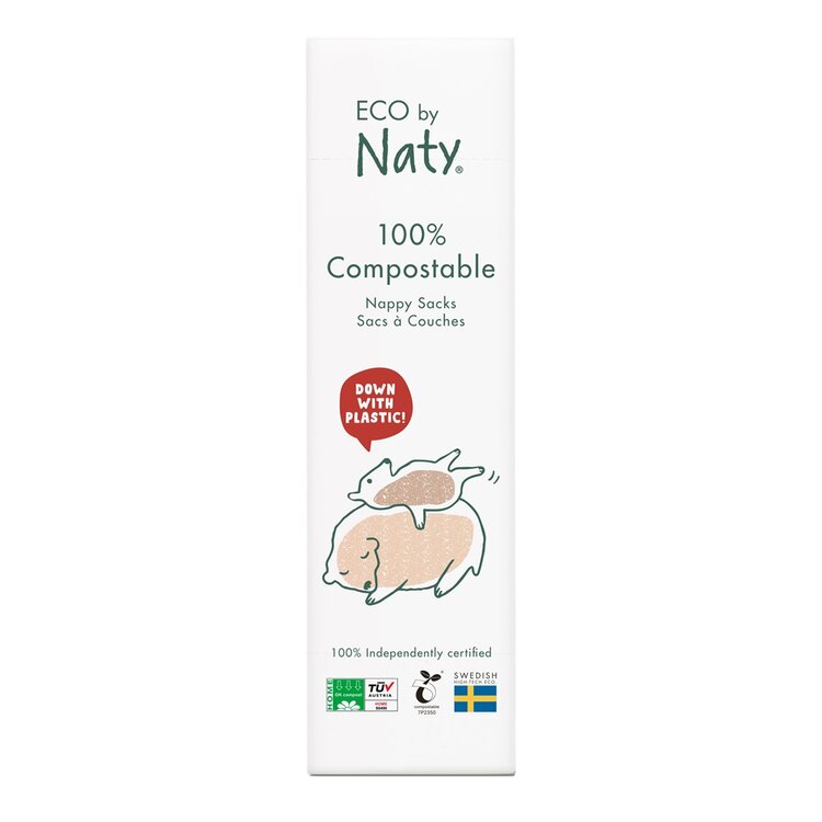 ECO BY NATY Használt pelenkákhoz való zacskók (50 db) akciós termékkép 1