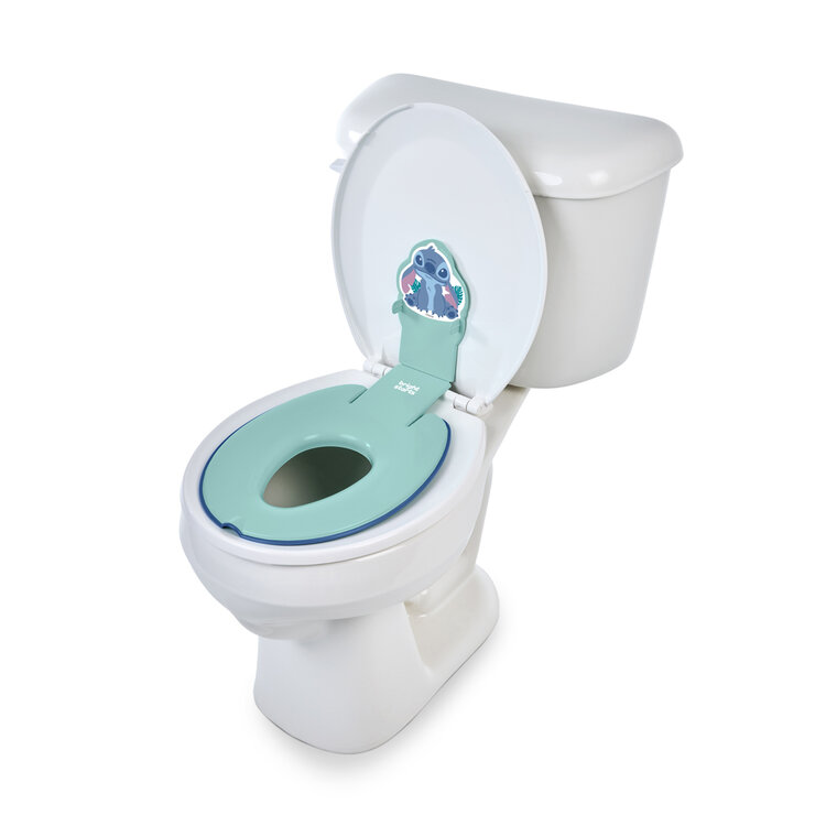 BRIGHT STARTS Flip & Sit™ STITCH™ 18m+ WC-redukció, 23 kg-ig