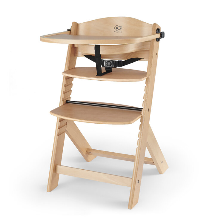 KINDERKRAFT Etetőszék Enock Wooden akciós termékkép 1