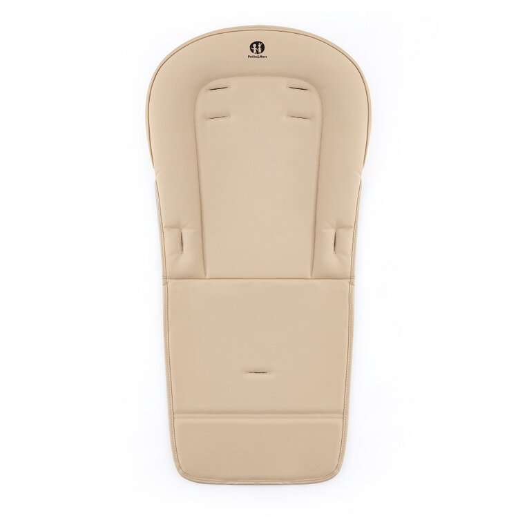 PETITE&MARS Potah sedáku a podnos k dětské židličke Gusto Pastel Beige