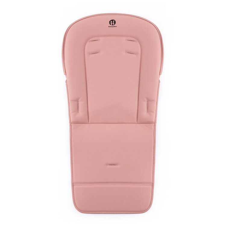 PETITE&MARS Potah sedáku a podnos k dětské židličke Gusto Sugar Pink