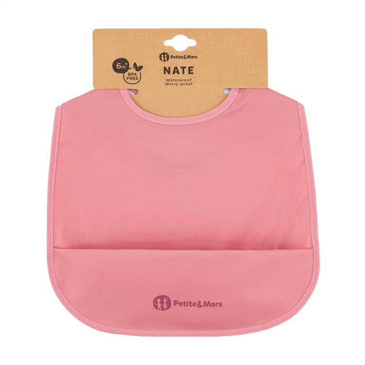 PETITE&MARS Bryndák PU Nate Dusty Rose 6m+