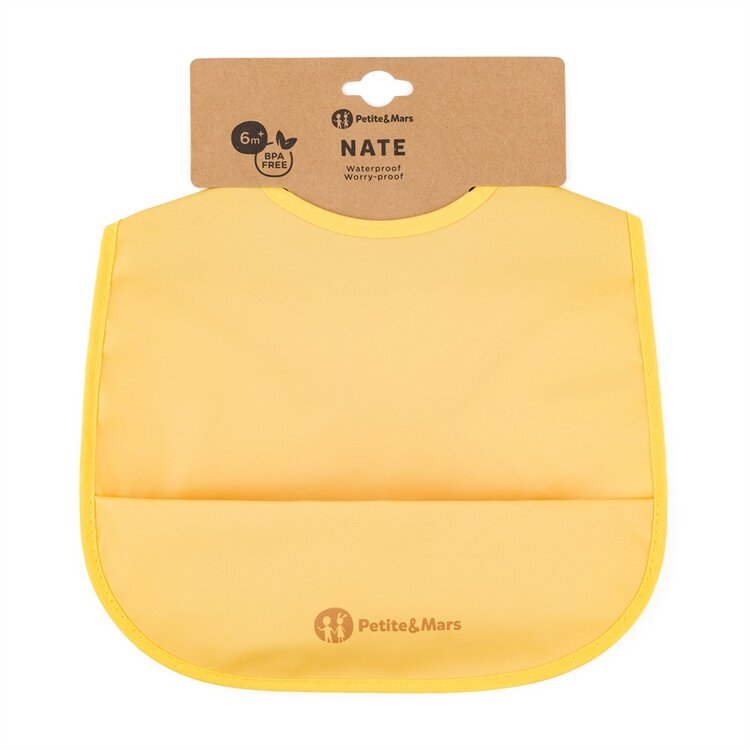 PETITE&MARS Bryndák PU Nate Intense Ochre d 6m+