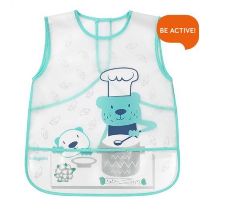 BABYONO Bryndák omyvatelný mint 24m+, 33x40 cm