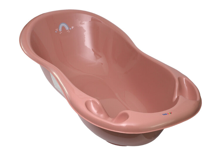 TEGA BABY Vanička s výpustí 102cm Meteo - old rose