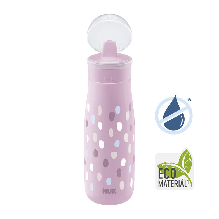 NUK Mini-Me Flip cumisüveg - rózsaszín 450ml, 12m+ akciós termékkép 1