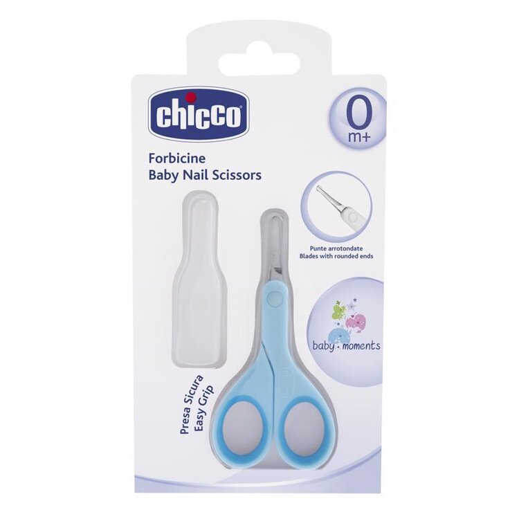 E-shop CHICCO Nůžky s kulatou špičkou modrá