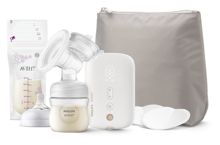 Philips AVENT Elektromos prémium töltőképes anyatejfejő SCF396/31 akciós termékkép 1
