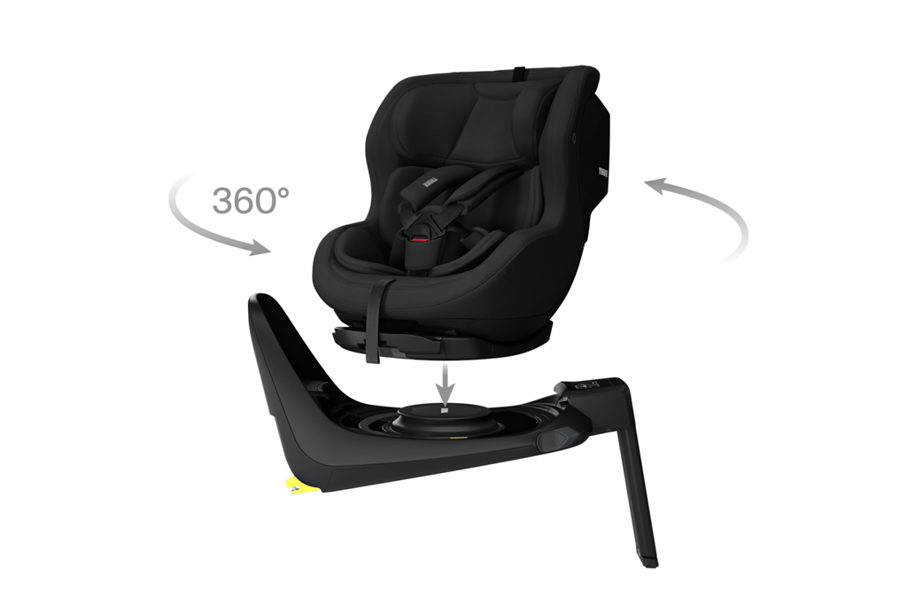 THULE Autósülés Elm (61-105cm) Fekete termék 2. képe
